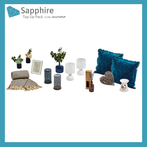 Sapphire Bedroom Top Up Display Pack