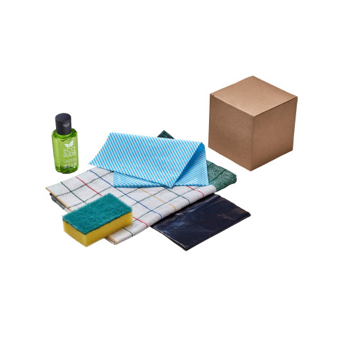 Cleaning Welcome Box with Kraft Sleeve (Box of 100)