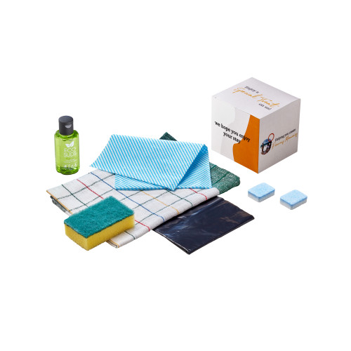 Dale Leisure Branded Cleaning Welcome Box with Dishwasher Tablets (Box of 100)
