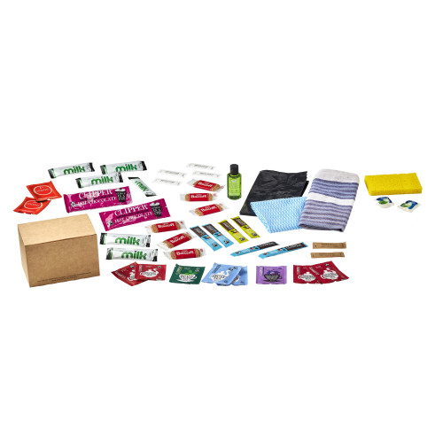 Kraft Premium Household Consumables & Refreshments Welcome Box (Box of 60)