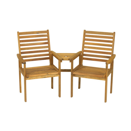 Napoli Wooden 2 Seater Companion Set