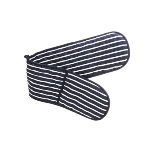 Double Pocket Blue Oven Glove