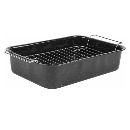 Russell Hobbs Enamel Turkey Roaster and Rack 34 x 24cm