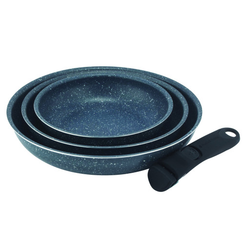 Russell Hobbs Nightfall Stone 3 Piece Frying Pan Clip Set
