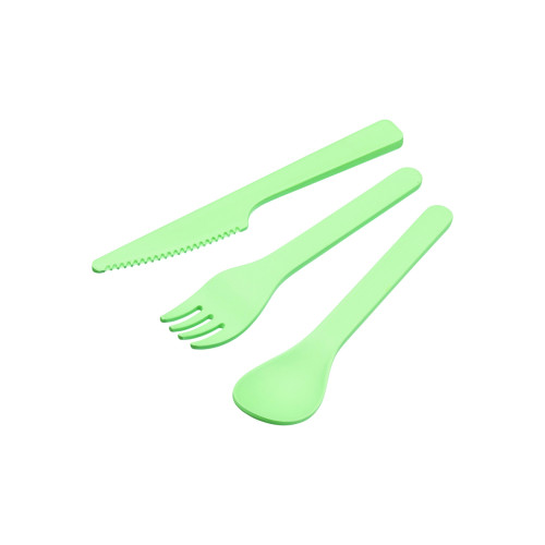 Kids Recycled Plastic Eco 3 Piece Cutlery Set