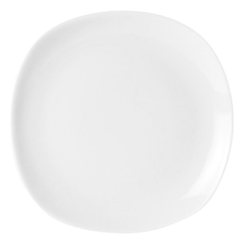 Porcelite Rounded Square Plates (Box of 6)