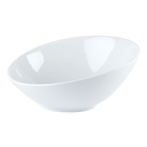 Porcelite Angled Bowl 17cm | 450ml (Box of 6)