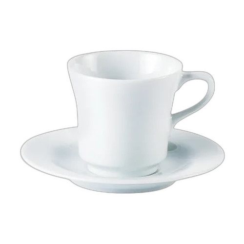 Porcelite Tall Tea Cup Saucer 15cm | 5.75" (Box of 6)