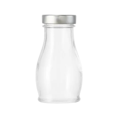 Mini Milk Glass Bottle 120ml | 4.25oz (Box of 24)