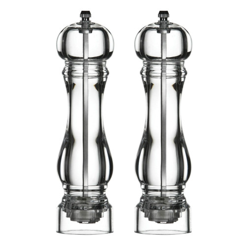 Large Acrylic Salt and Pepper Set 22cm