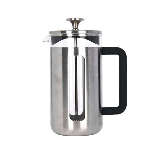 KitchenCraft Stainless Steel Cafetiere 1 Litre (8 Cup)