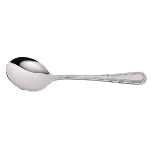Bead Style Soup Spoons (Box of 12)