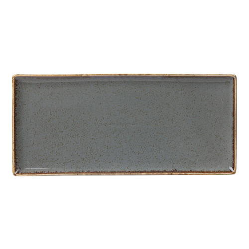 Seasons by Porcelite Rectangular Platter 35 x 15cm | 13.75 x 6" (Box of 6) - Storm