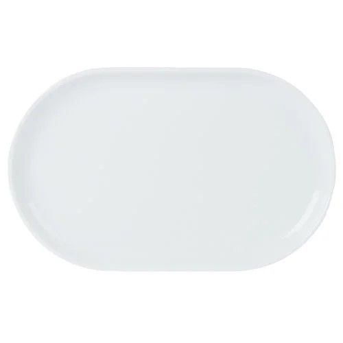 Porcelite Narrow Oval Plate 32 x 20cm (Box of 6)