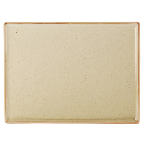 Seasons Rectangular Platter 35 x 25cm in Wheat (Box of 6)