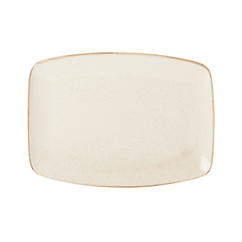 Seasons Rectangular Plate 32 x 24cm in Oatmeal (Box of 6)