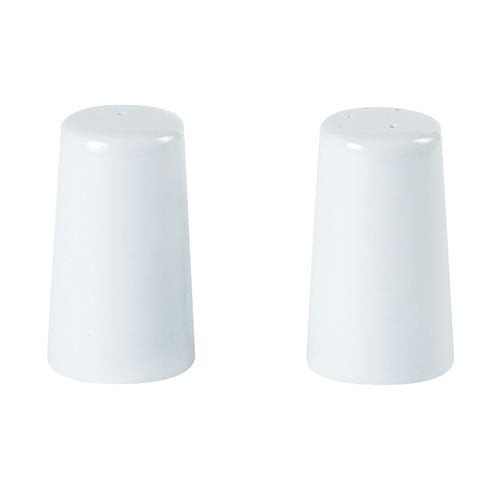 Porcelite Tall Salt Pourer & Pepper Pot (Box of 6)