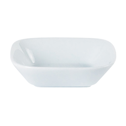 Porcelite Square Dipper Dish 7.5cm | 3" (Box of 12)