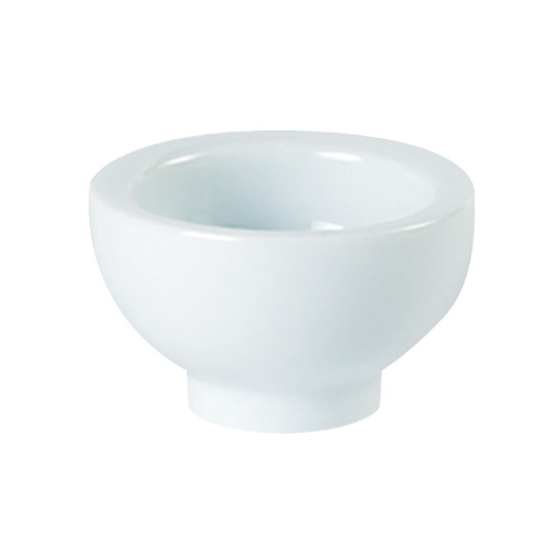 Porcelite Round Footed Dip Pot 6cm (Box of 12)