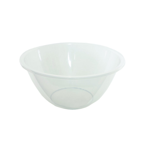 Whitefurze Clear Plastic Mixing Bowl 4 Litre | 25cm