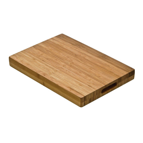 Wooden Chopping Board with Built In Handles (H4 x W40 x D28cm)