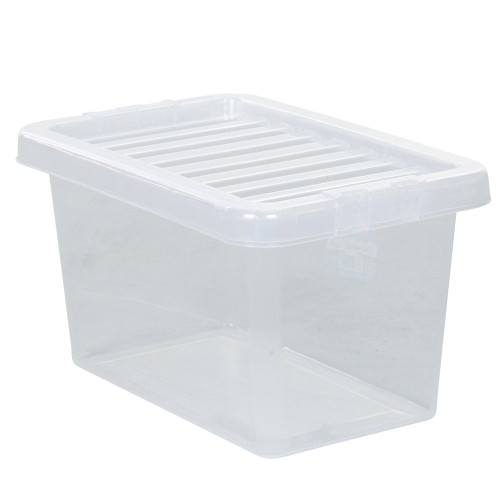 Clear Plastic Bread Bin Box 7 Litre