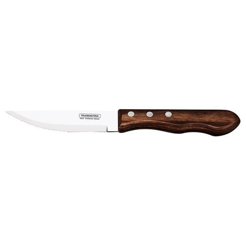 Tramontina Brown Polywood Jumbo Steak Knife 25cm (Box of 12)
