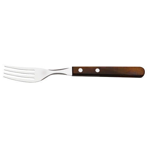 Tramontina Brown Polywood Medium Sized Fork 21cm (Box of 12)