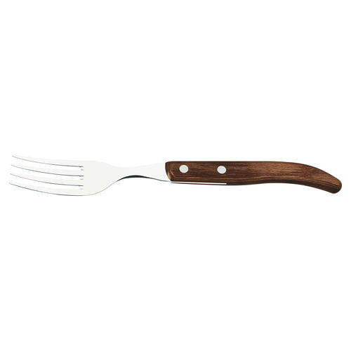 Tramontina Brown Polywood French Style Fork 22cm (Box of 12)
