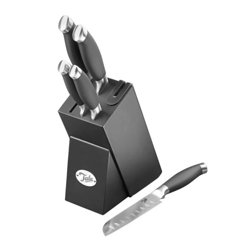 Tala Soft Non-Slip Handle 5 Piece Knife Block