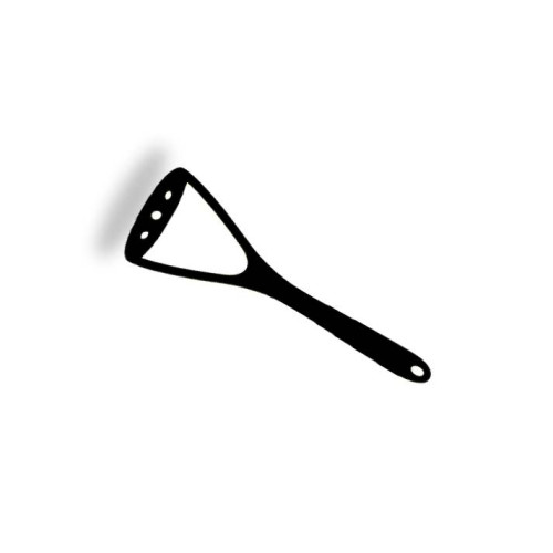 Black Silicone Masher 26cm
