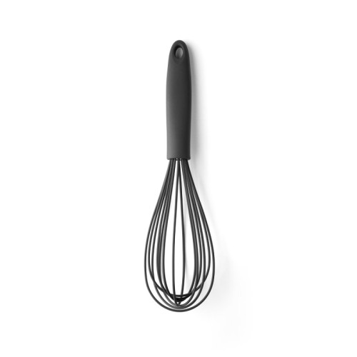 Black Silicone Whisk 25cm