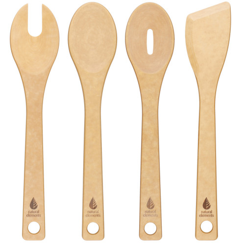 Natural Elements Recycled Wood Fibre 4 Piece Set