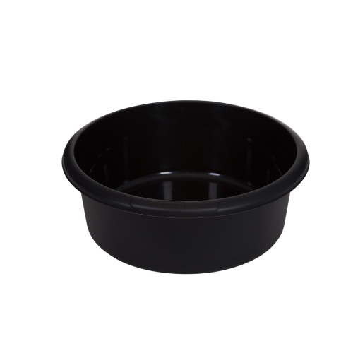 Whitefurze Round Bowl 8 Litre (H13 x W34 x D34cm) - Black