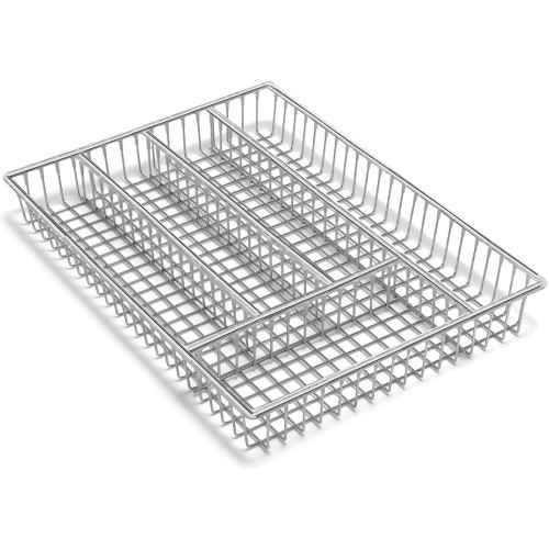 Addis Cutlery Tray (H5 x W26.5 x D36.5cm) - Chrome