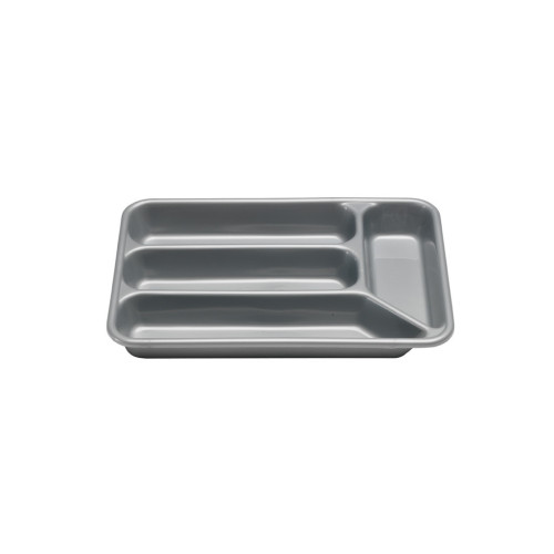 Whitefurze Compact Cutlery Tray Silver 24 x 35cm