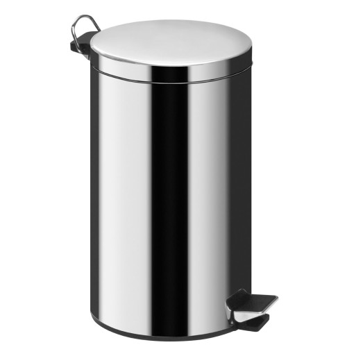 Stainless Steel Pedal Bin 20 Litre (H44.5 x W29 x D37.5cm)