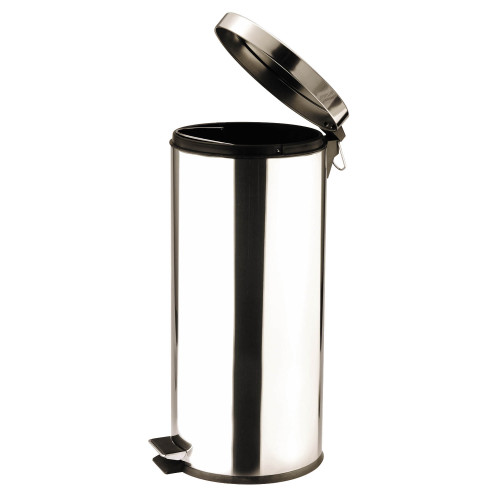 Stainless Steel Pedal Bin 30 Litre (H65 x W29 x D29cm)