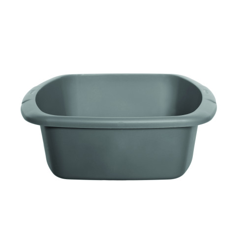 Whitefurze Rectangular Bowl 9 Litre (H13 x W38 x D32cm) - Silver