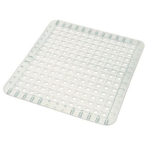 Addis Cushion Soft Sink Mat (H1 x W31 x D27cm) - Clear