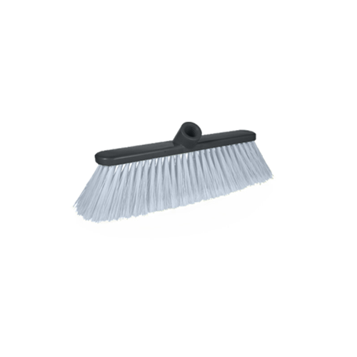 Standard Broom Head with Soft Fibres (H12 x W32 x D7cm) - Graphite