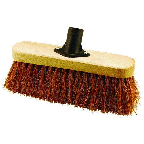 Wooden Broom Head with Soft Fibres