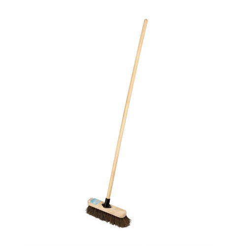 Wooden Broom Head and Handle