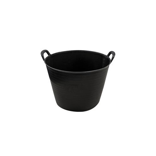 Black 42 Litre Recycled Flexi Tub