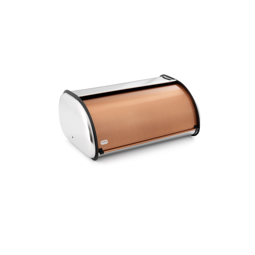 Addis Roll Top Bread Bin 22 Litre (H18.5 x W44 x D27.5cm) - Copper