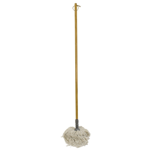 Bamboo Cotton Mop Head and Handle