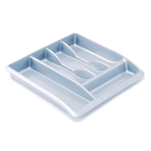 Addis Eco Light Grey Cutlery Tray 38 x 40cm