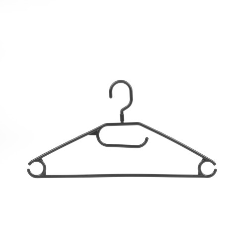 Black Plastic Coat Hangers