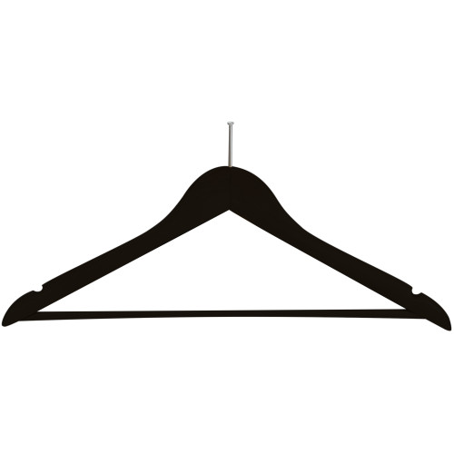 Corby of Windsor Pin Coat Hangers (Box of 100) - Black