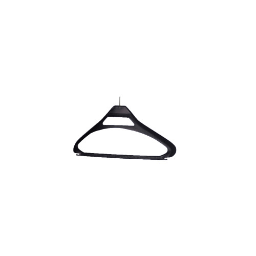 Polypropylene Security Coat Hangers (Box of 100) - Black